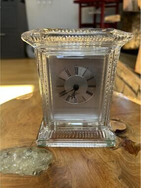 Crystal Legends by Godinger Handcrafted Crystal Watch West Germany